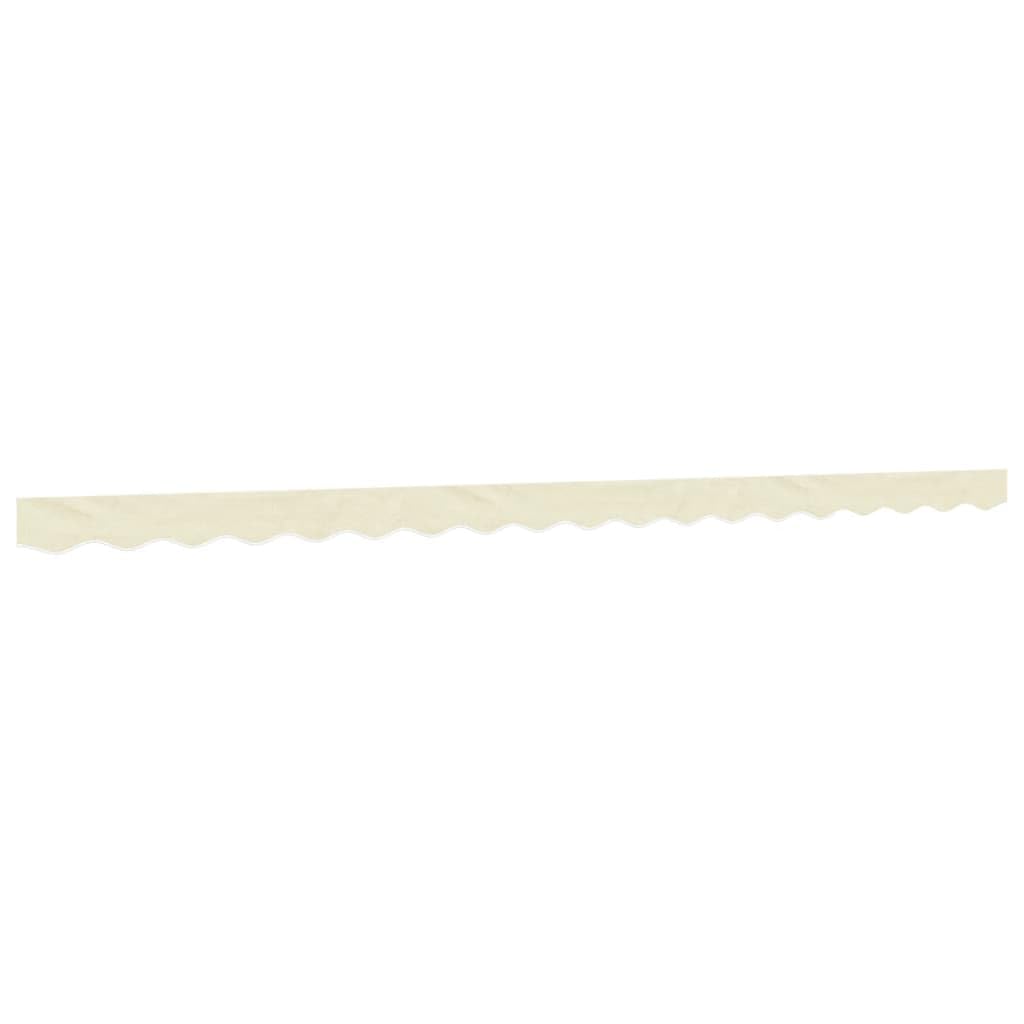 vidaXL Awning Valance Replacement Cream Stripe 430x20 cm โ image 1