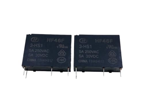 Relé HF46F para reparar placas electrónicas y proteger circuitos de control domésticos