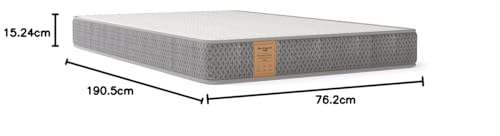 Image of Springwel Easy PureOrtho CleanTech Pro 6 inch Small Single Size Mattress (Size- 75x30x6 inches)