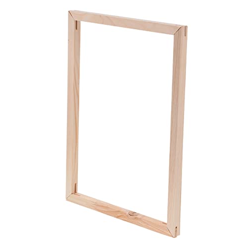 TEHAUX 40x50cm Solid Wood Oil Painting Frame DIY Combination Canvas Stretching Bars Set for Artists and Painters, Simple Assembly Picture Canvas Frame for Painting and Wall Art