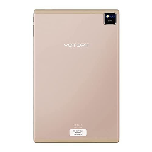 Yotopt 10 Inch Android 11 Tablet, 10.1 Inch Octa-Core Tablets 64Gb Rom 4Gb Ram 1 Tb Expand, 2.5D Ips Hd Touch Screen, Google Certificated Wi-Fi Tablets, Gps, Fm, U10 Tablets Wi-Fi Only #TOP7