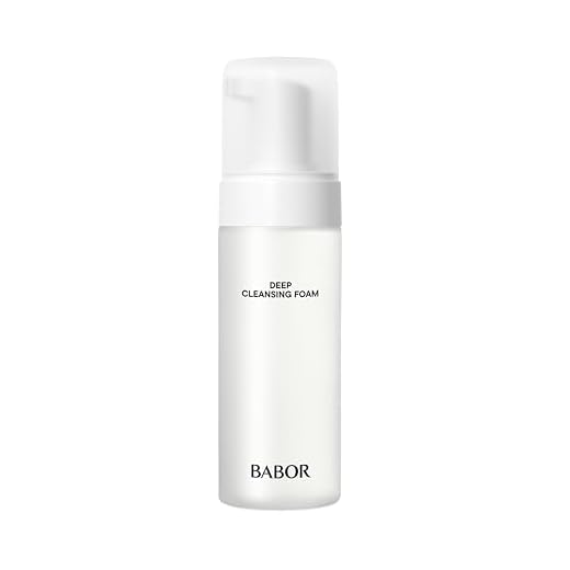 BABOR Deep Cleansing Foam für müde und fahle Haut, Erfrischender Reinigungsschaum zur täglichen Gesichtsreinigung, Vegane Formel, 1 x 200 ml