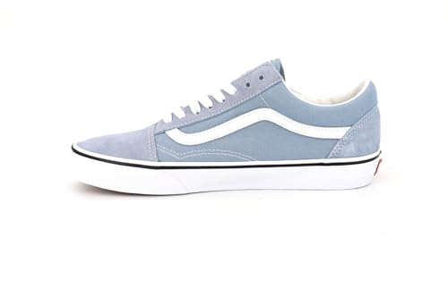 Vans - Unisex Old Skool Shoes, Color Color Theory Dusty Blue, Size: 7.5 D(M) US Mens / 9 B(M) US Womens