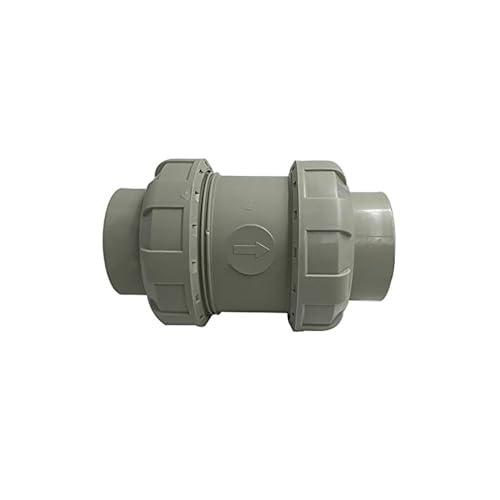 MRYFODA 32mm PPH Check Valve, Double Union