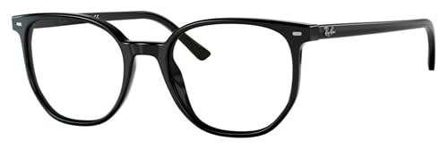 Ray-Ban Elliot Radiation Protective Lead Glasses - Plastic Square Frame, High Bridge Fit, Medium