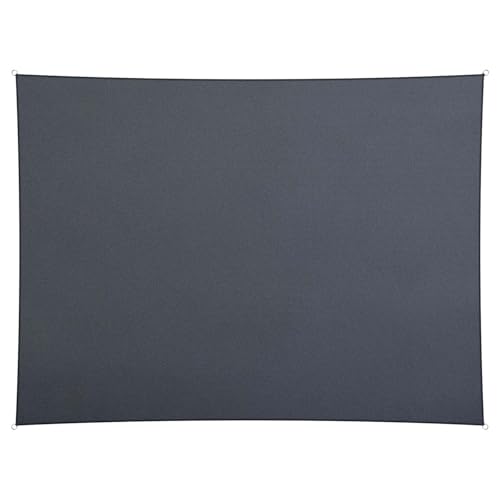 Toldo de sol impermeable rectangular gris 4x3 para jardín con filtro UV 3
