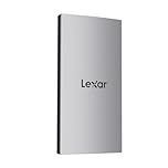 Lexar ES3 1TB External SSD, USB 3.2 Gen2 Portable SSD, PSSD Up to 1050MB/s Read, 1000MB/s Write, External Solid State Drive Compatible with iPhone 16/15 Series/Mac/PS5/XBOX/Laptop/PC