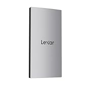 Lexar ES3 SSD Externe 1To, USB3.2 Gen2 Portable SSD, PSSD jusqu'à 1 050Mo/s en Lecture, 1 000Mo/s en écriture, Disque SSD Externe Compatible avec iPhone série 15/Mac/PS5/XBOX (LES3XXX001T-RNSNG)