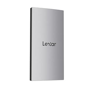 Lexar ES3 1TB External SSD, USB 3.2 Gen2 Portable SSD, PSSD Up to 1050MB/s ...