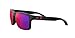 Oakley Men's OO9102 Holbrook Square Sunglasses, Matte Black/Positive Red Iridium, 57 mm