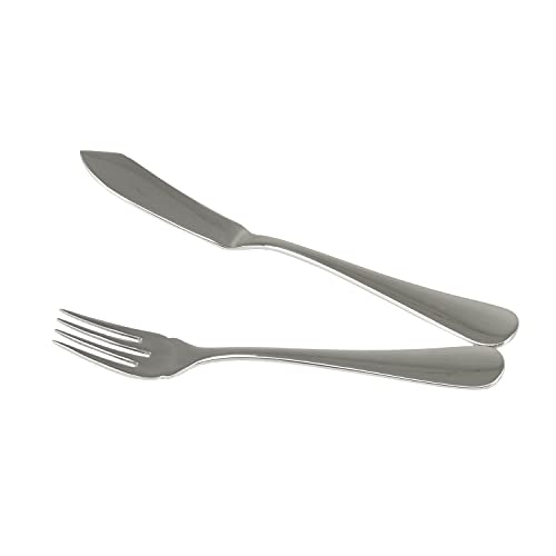 Solex Julia - Set di posate da pesce, 12 pezzi, per 6 persone