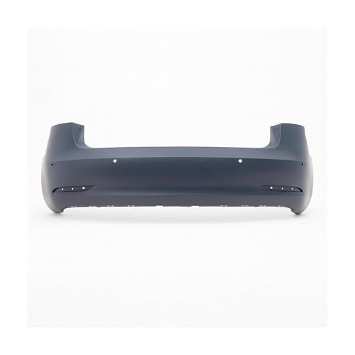 Image of FitParts Compatible with Tesla Model 3 2017-2023 Rear Bumper Cover | Primed, With Parking Sensor Holes, With 6 With Parking Sensor Holes, Ready to Paint, OEM 1108905S0A, TA1100100