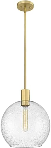 Z-Lite 7501P14-OBR Margo Pendant, 1-Light 100 Watts, Olde Brass