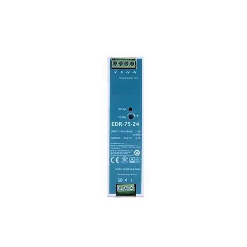 Alimentation à découpage NDR-75-24 industrielle sortie unique 24V 3,2A