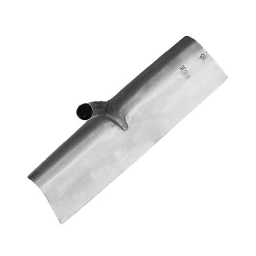 FONDOTIN Pelle De Nettoyage Agricole Multi-usages Grosse Taille 50 Cm en Métal Épais pour Élevage Poulailler, Ferme Et Jardin, Outil Pratique Ramassage des Fientes