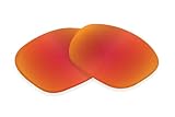 Sunglass Fix Replacement Sunglass Lenses Compatible for Serengeti Varese 64mm (Polarized SFx Ultra Red-Orange Mirror Blue Pair)