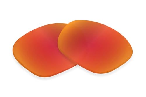 Sunglass Fix Replacement Sunglass Lenses Compatible for Ray-Ban RB3183 Top Bar 63mm (Polarized SFx Ultra Red-Orange Mirror Blue Pair)