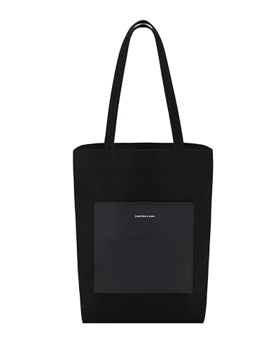 Kapten & Son Sac cabas, noir all black, 16 L