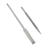 Rallonge SDS Plus 26 cm avec adaptateur à changement rapide, tige ronde pour marteau perforateur, acier au chrome vanadium haute résistance, poignée moletée pour maçonnerie