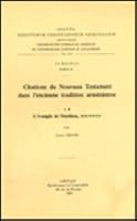 Citations Du Nouveau Testament Dans l'Ancienne Tradition Armenienne, I. B. l'Evangile de Matthieu, XIII-XXVIII 9042903252 Book Cover
