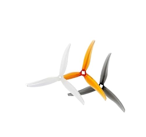 SL5130 5インチ 3ブレード フリースタイル PC プロペラ 12個 FPV マルチローター ドローン用(6pairs Gray)