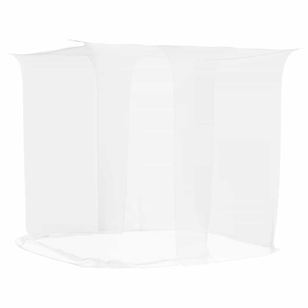 Générique Moustiquaire Suspendue 156 Maille Blanc 220x200x210 cm,Équipements Sportifs,Loisirs de Plein air,Camping et randonnée,Moustiquaires,0.56 KG,4010057