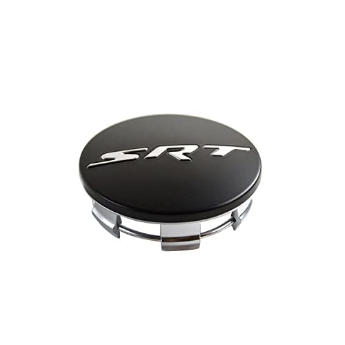 Mopar Satin Black Srt Wheel Center Cap Mopar Srt Compatible With Chrysler #TOP9