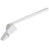 Plumbcraft White Toilet Flush Lever Trim-to-size, Fits Most Toilet Tanks