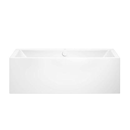 Kaldewei Badewanne Meisterstück Conoduo 1 Rechts Modell 1712-4080 170 x 75 x 42 cm, alpinweiß mit Perl-Effekt, mit Spezial Ab- und Überlaufgarnitur, Eckeinbau (2-seitig)