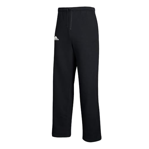 adidas Men's New Fleece Pants Black L Medium