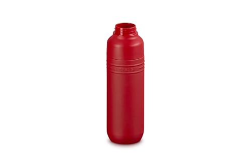 Image of Le Creuset Stainless Steel On The Go Water Bottle, 16 oz., Cerise