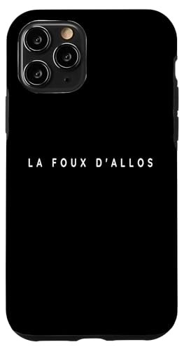 La Faux D'Allos Souvenirs / French Ski Resort Holiday Design Case for iPhone 11 Pro