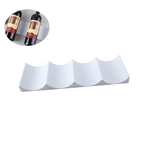 Soporte apilable de plástico para botellas de vino miniatura 7