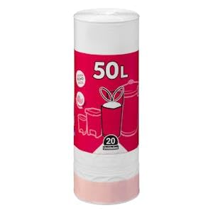 Bolsa de basura grande Bosque Verde 50L cubo grande Paquete 20 bolsas Pack 2