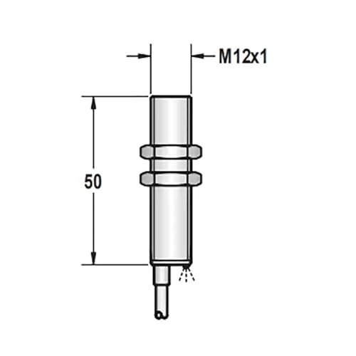 Capteur de proximité inductif M12 détection 2mm stable PNP NC - 2