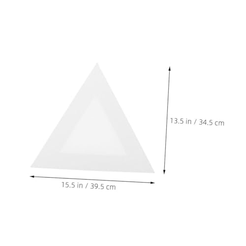 Lienzo triangular para pintar cuadros modernos pack de 2 soportes con marco para oleo y acrilico 3