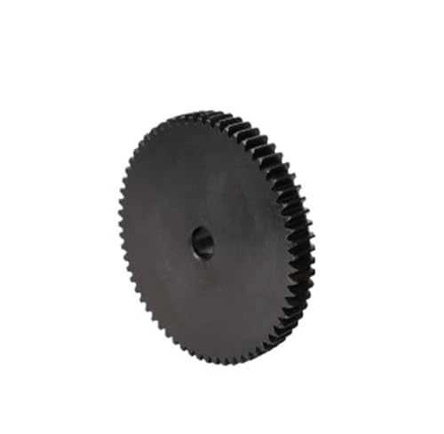 Bevel Gear Pinion Hardware Mechanical Spur Gear 1M-77T/78T/79T/80T/81T/82T/83T/84T/85T/86T Teeth Pitch 3.14mm Total Height 10mm Gear Wheel Carbon Steel Blackening(1M79T (Bore 10 mm))