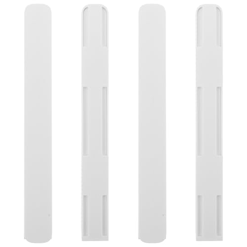 Self Adhesive Drawer Slides Bottom Mount, 4Pcs Pull Out Rail Full Extension Slides Adhesive Sliders Slide Rails for Drawers Cabinet Basket Shelves Storage Bins