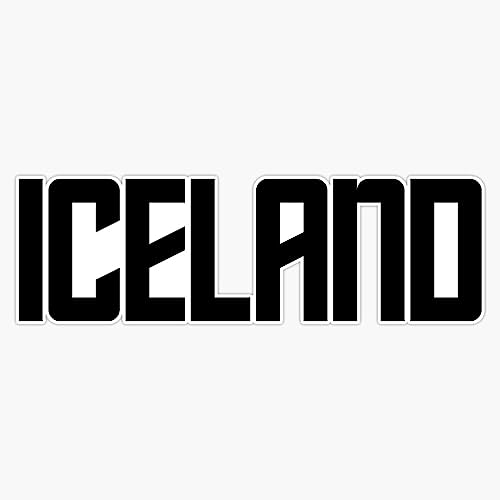 Iceland MQ-9 Reaper Drone UAV Vinyl Decal Bumper Sticker