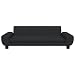 puraday Hundebett Schwarz 100x54x33 cm Samt Hundesofa Katzensofa Hundebetten Katzenbett Bequeme Haustierbett Stilvolles Design Kann Im Wohnzimmer Oder Schlafzimmer Platziert Werden