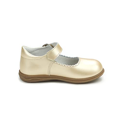 Chloe Classic Scalloped Leather Mary Jane (Toddler)3