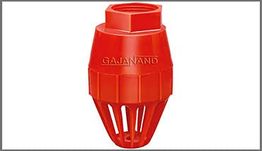 1''PVC FOOT VALVE WASHER TYPE (RED)-image-6