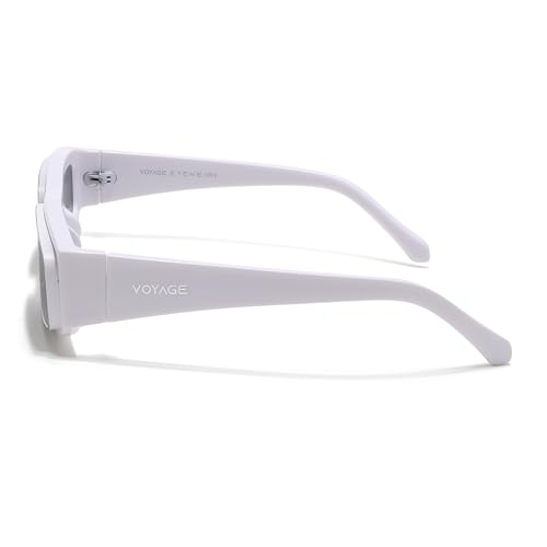 Image of Voyage UV Protected Rectangle Sunglasses for Men & Women