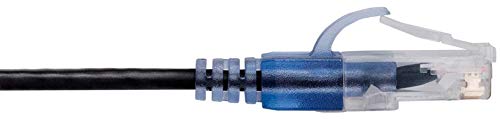 image for Monoprice Cat6A Ethernet Patch Cable - 3 Feet - Black | Network Intern