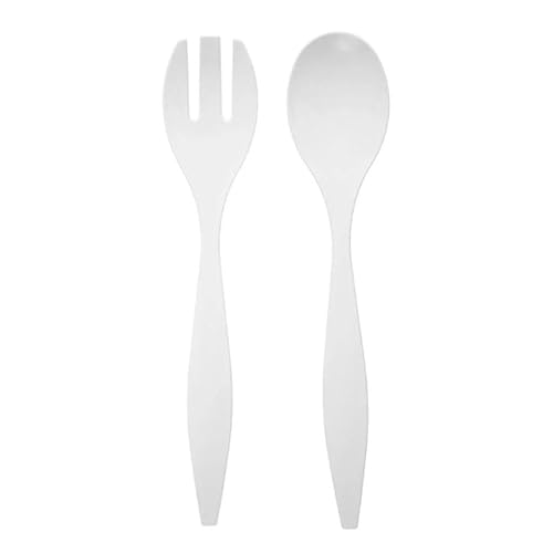 FIVE Simply Smart - Couverts à Salade Wave 29cm Blanc