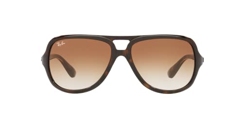 Ray-Ban Sunglasses Tortoise Frame, Brown Lenses, 59MM3
