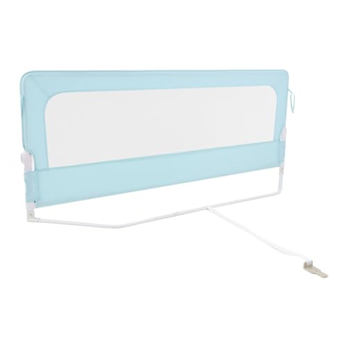 Barrera de cama plegable, barrera de cama portátil, barrera de seguridad de cama, red transpirable, inclinación ajustable hasta 180°, protección de caída, fijación de correa, sala de estar, dormitorio