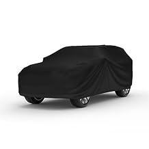 CarCovers Scratch Resistant Indoor SUV Cover Compatible with Mercedes-Benz 2010-2015 GLK-Class GLK350, GLK250 - Black Satin Ultra Soft Material SUV Cover SUV Accessories