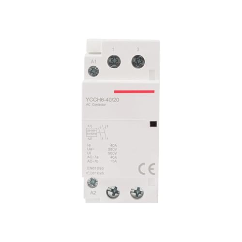 YCCH6 2P Din [}EgƒpW[ACR^N^ 25/40A 1NO 1NC 2NO 2NC 220/230V 50/60Hz(25A 1NO 1NC)
