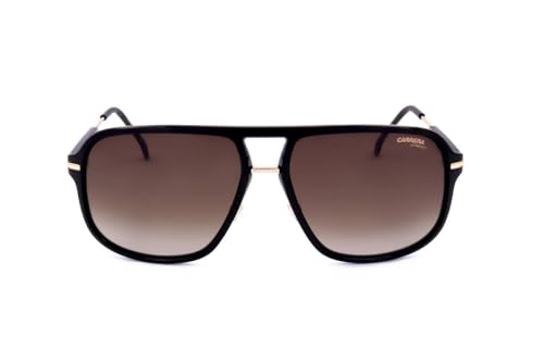 Carrera 296/S Black Gold/Brown Shaded 60/15/140 men Sunglasses2
